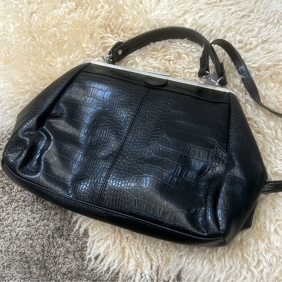 Apt 9 black/purple shoulder bag NWT - Picture 4 of 7